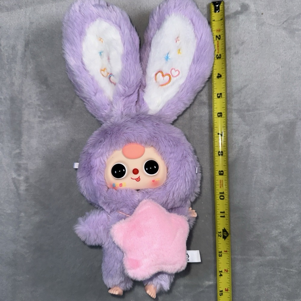 Baby Three (BB3) Lily Rabbit Town V3 - Purple Bunny. EXACT ITEM IN PHOTO